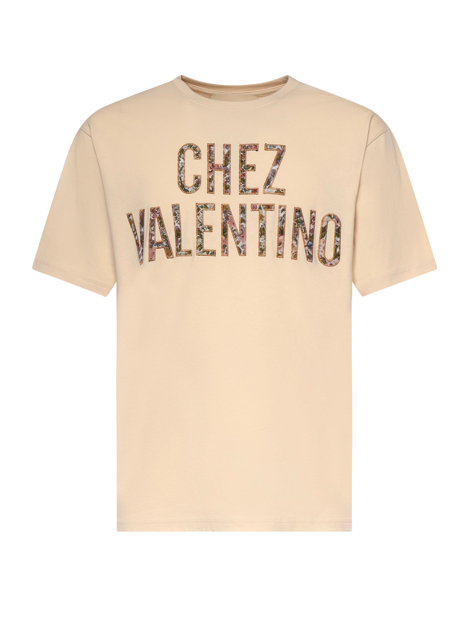 T-shirt Chez Valentino in cotone 8B3MG26A A5JET5 VALENTINO GARAVANI 