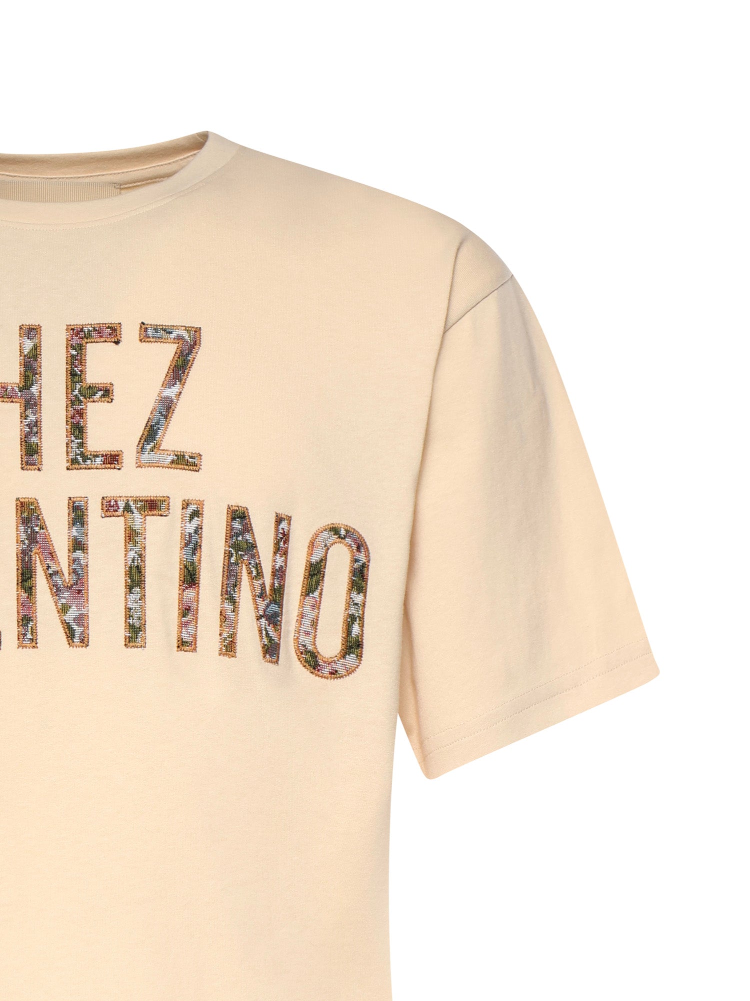 T-shirt Chez Valentino in cotone 8B3MG26A A5JET5 VALENTINO GARAVANI 