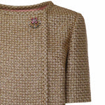 Abito corto in tweed canestrello lurex 8B3VAHP3 A11G70 VALENTINO GARAVANI 