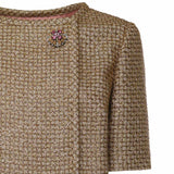 Abito corto in tweed canestrello lurex 8B3VAHP3 A11G70 VALENTINO GARAVANI 