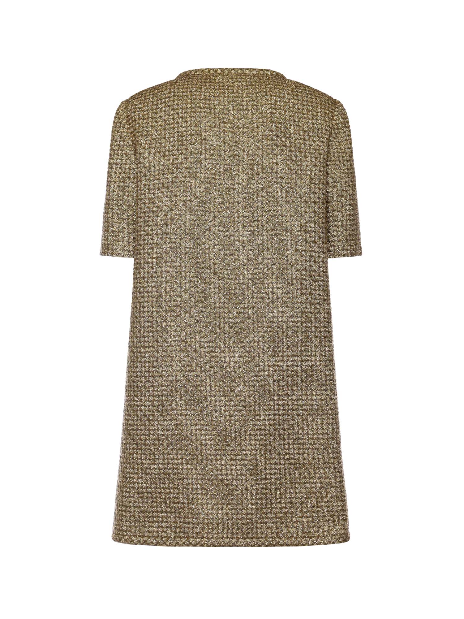 Abito corto in tweed canestrello lurex 8B3VAHP3 A11G70 VALENTINO GARAVANI 