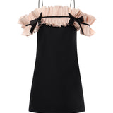 Abito corto in crepe couture 8B3VAHQ0 1CF45B VALENTINO GARAVANI 