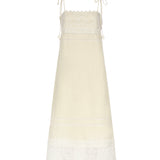 Abito midi in lino 8B3VAJM5 9M4A03 VALENTINO GARAVANI 