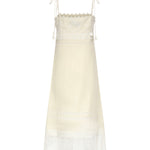 Abito midi in lino 8B3VAJM5 9M4A03 VALENTINO GARAVANI 