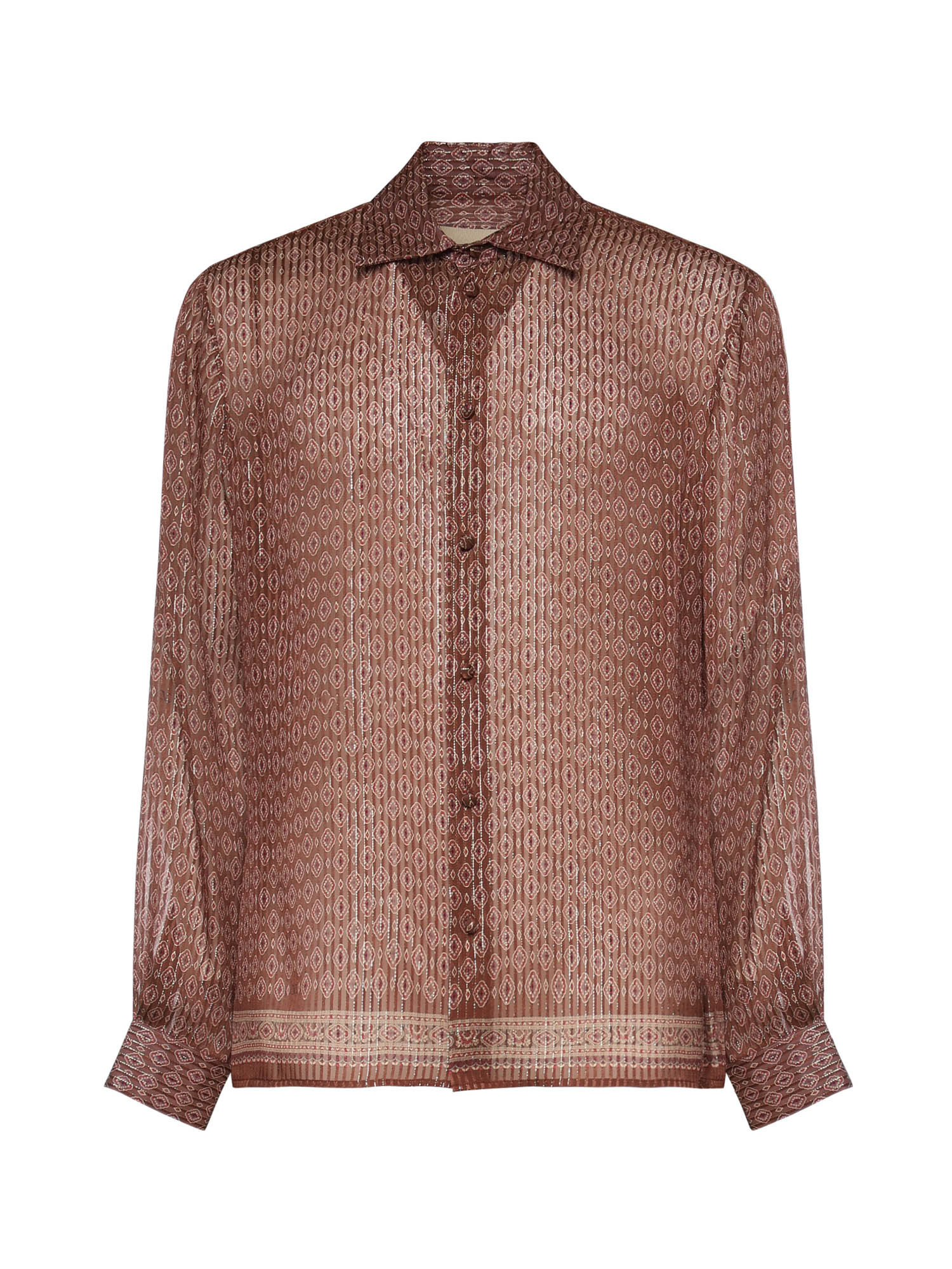 Camicia in seta con stampa 8V3ABS20 B9SC0N VALENTINO GARAVANI 