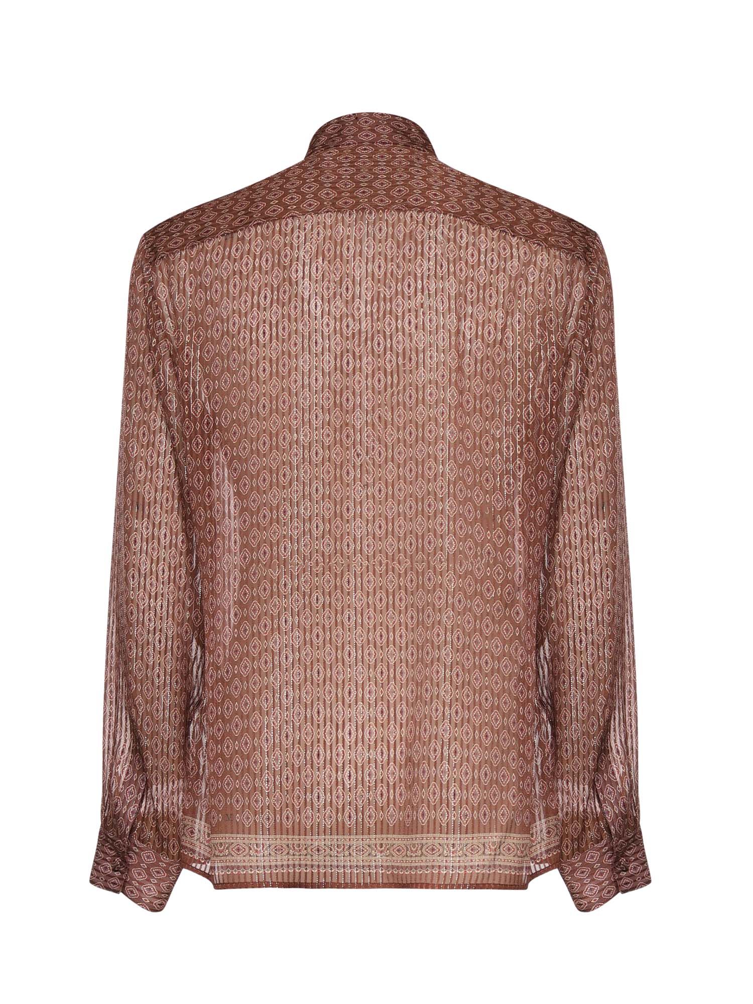Camicia in seta con stampa 8V3ABS20 B9SC0N VALENTINO GARAVANI 