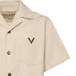 Camicia in denim con Vgold 8V3DBA10 B9WA03 VALENTINO GARAVANI 