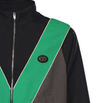 Felpa in nylon con V intarsiata 8V3MF29L AYYC2P VALENTINO GARAVANI 