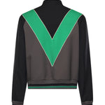 Felpa in nylon con V intarsiata 8V3MF29L AYYC2P VALENTINO GARAVANI 