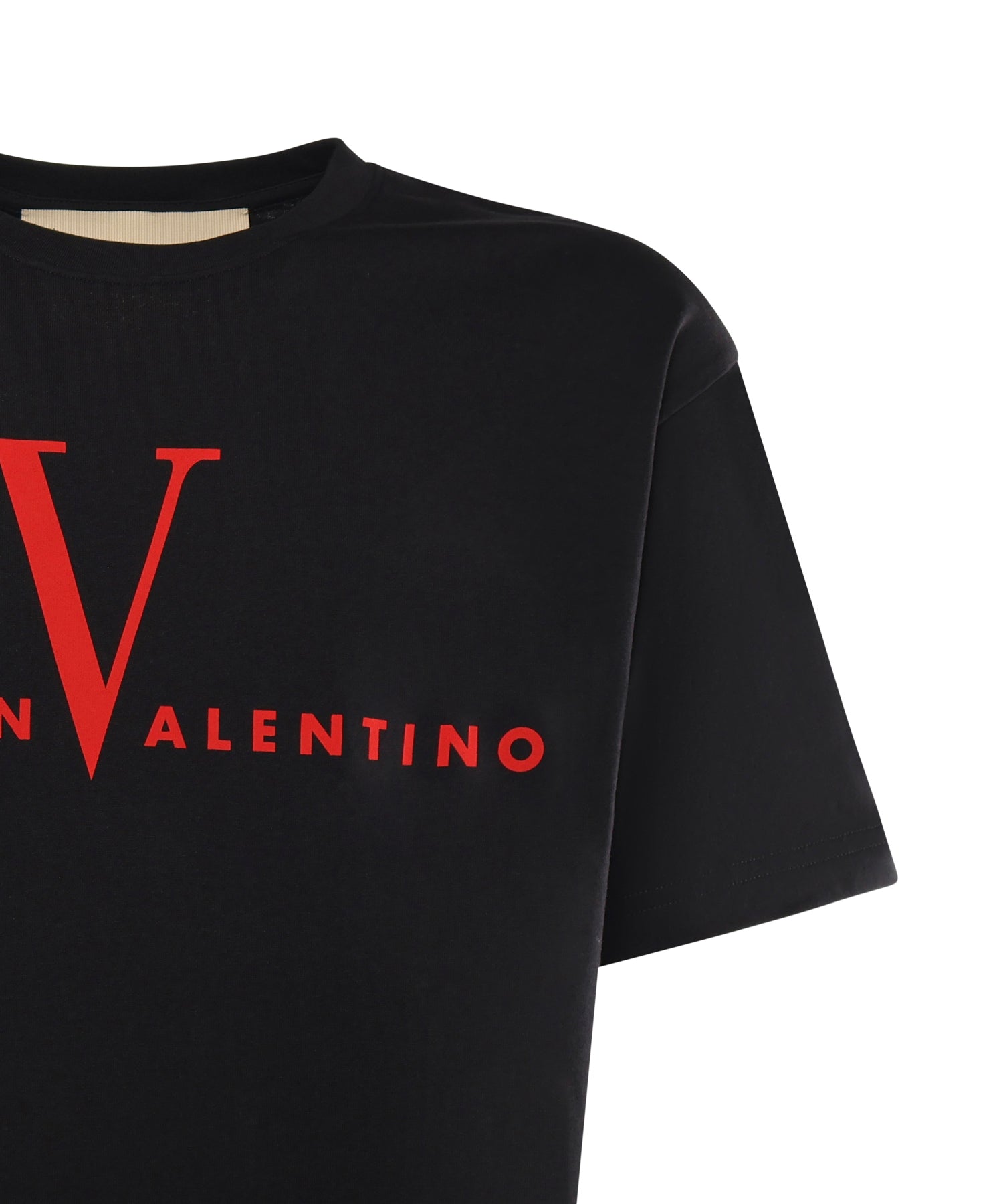 T-shirt in cotone con stampa 8V3MG16P BAQ0NR VALENTINO GARAVANI 