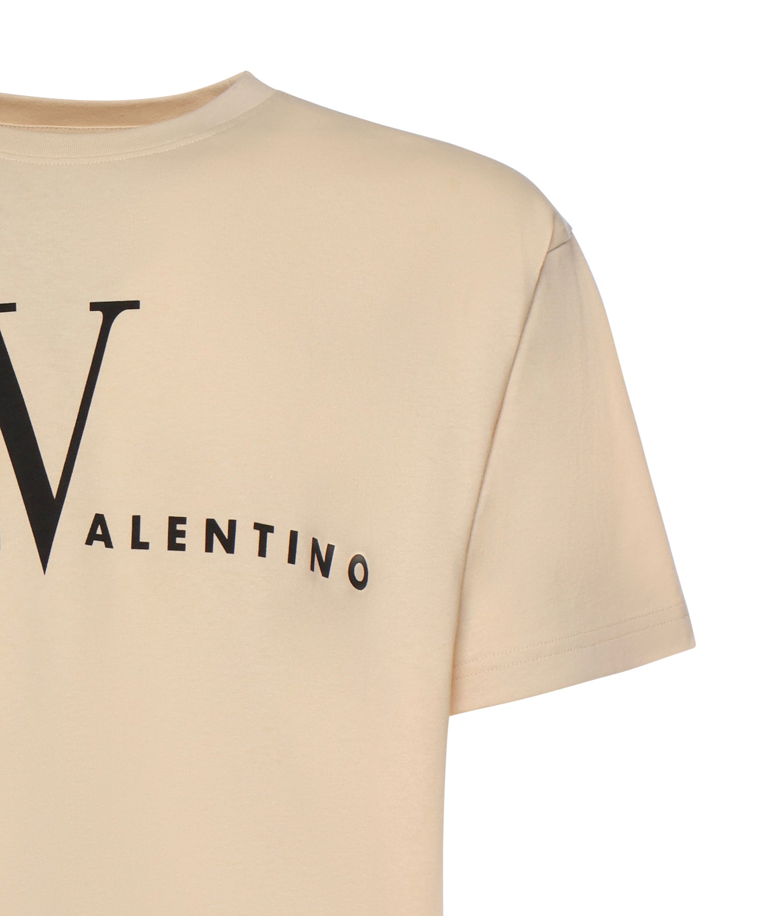 T-shirt in cotone con stampa 8V3MG16P BAQQT3 VALENTINO GARAVANI 