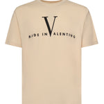 T-shirt in cotone con stampa 8V3MG16P BAQQT3 VALENTINO GARAVANI 
