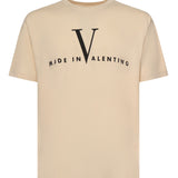 T-shirt in cotone con stampa 8V3MG16P BAQQT3 VALENTINO GARAVANI 