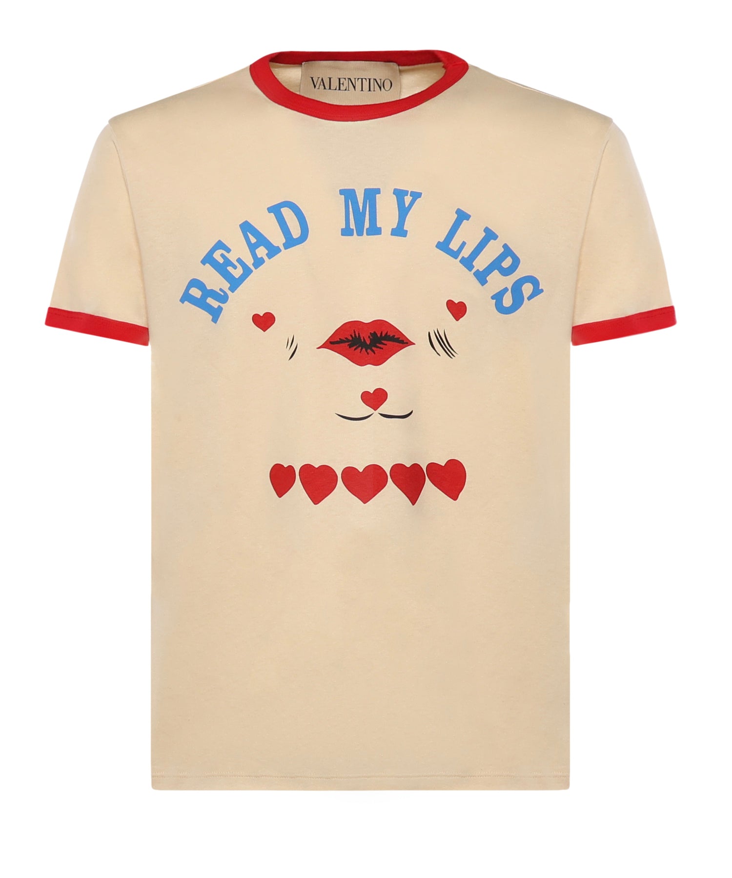 T-shirt in cotone con stampa 8V3MG17D BC7RHK VALENTINO GARAVANI 