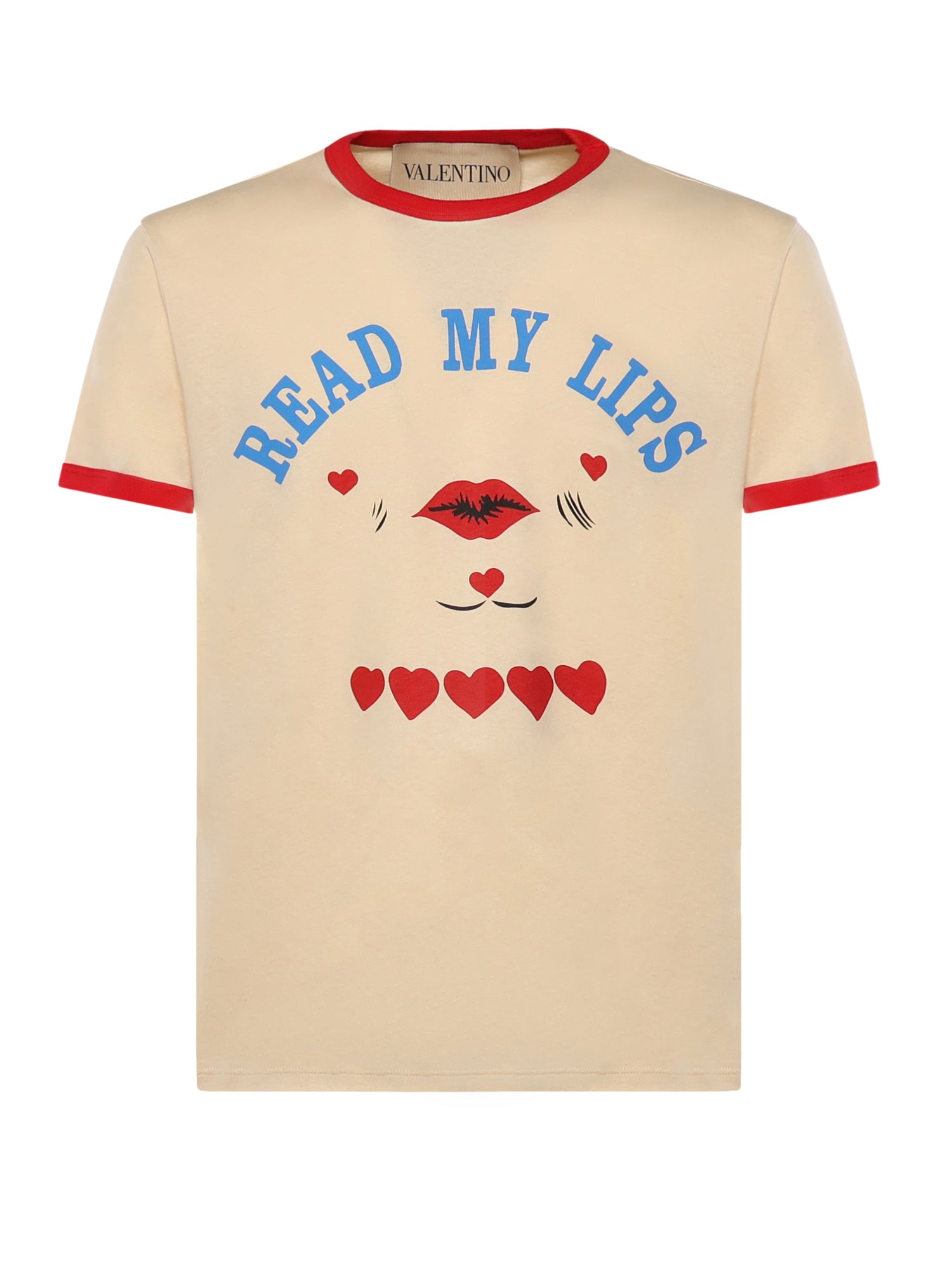 T-shirt in cotone con stampa 8V3MG17D BC7RHK VALENTINO GARAVANI 