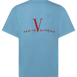 T-shirt in cotone con stampa 8V3MG17U BBABLM VALENTINO GARAVANI 