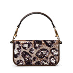 Borsa piccola a spalla Valentino Garavani Locò ricamata animalier 8W0B0K53 YHUFJY VALENTINO GARAVANI 