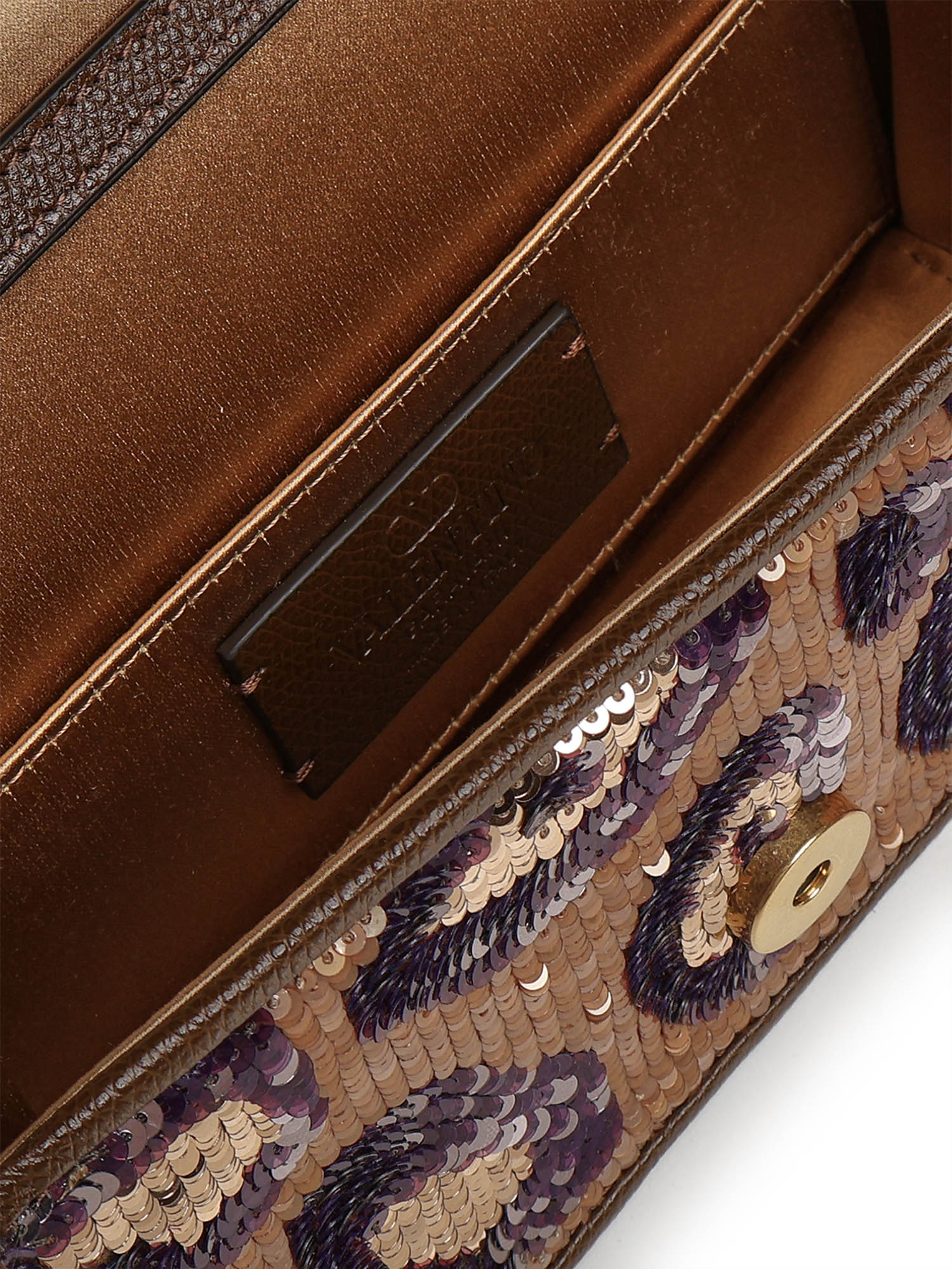 Borsa piccola a spalla Valentino Garavani Locò ricamata animalier 8W0B0K53 YHUFJY VALENTINO GARAVANI 
