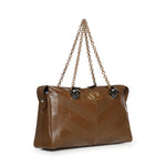 Borsa a spalla Panthea in nappa motivo chevron 8W0B0S70 UYFBGQ VALENTINO GARAVANI 
