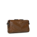 Borsa a tracolla Panthea in nappa motivo chevron 8W0B0S99 UYFBGQ VALENTINO GARAVANI 