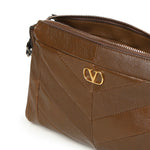 Borsa a tracolla Panthea in nappa motivo chevron 8W0B0S99 UYFBGQ VALENTINO GARAVANI 
