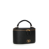 Mini Vanity Bag Vlogo Signature in vitello granato 8W0P0AX8 SNP0NO VALENTINO GARAVANI 