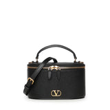 Mini Vanity Bag Vlogo Signature in vitello granato 8W0P0AX8 SNP0NO VALENTINO GARAVANI 