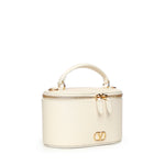 Mini Vanity Bag Vlogo Signature in vitello granato 8W0P0AX8 SNPI16 VALENTINO GARAVANI 