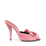 Mules Marie A in velluto con fiocco 8W0S0PK0 XGTEV9 VALENTINO GARAVANI 