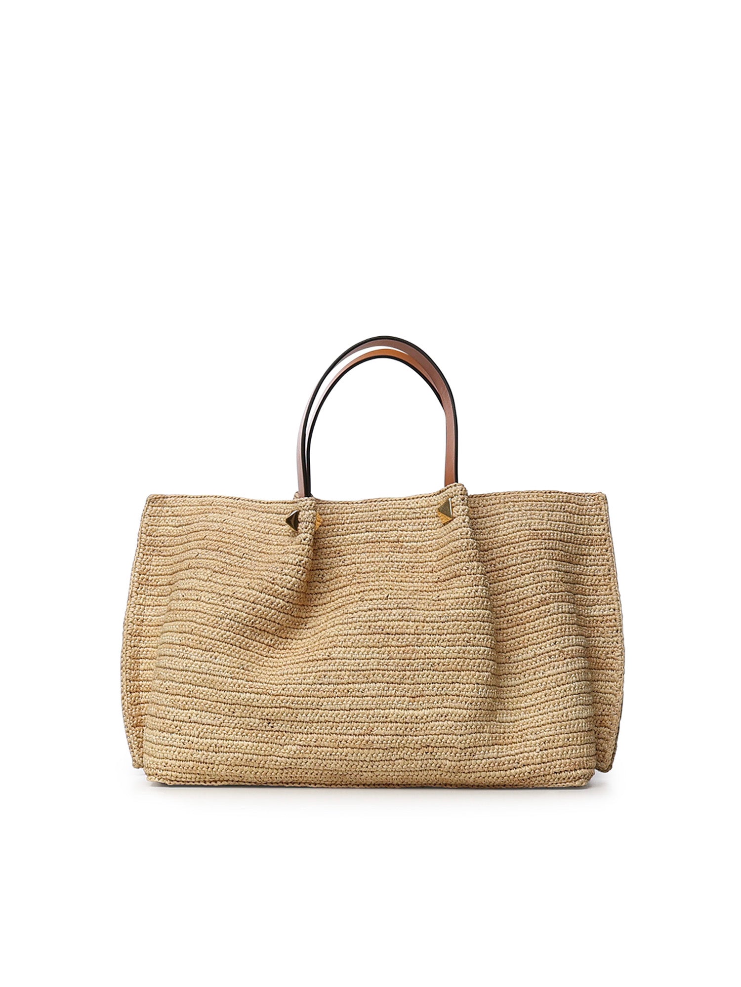 Borsa shopping media in rafia 8W2B0T01 QCLQZW VALENTINO GARAVANI 