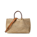 Borsa shopping media in rafia 8W2B0T01 QCLQZW VALENTINO GARAVANI 