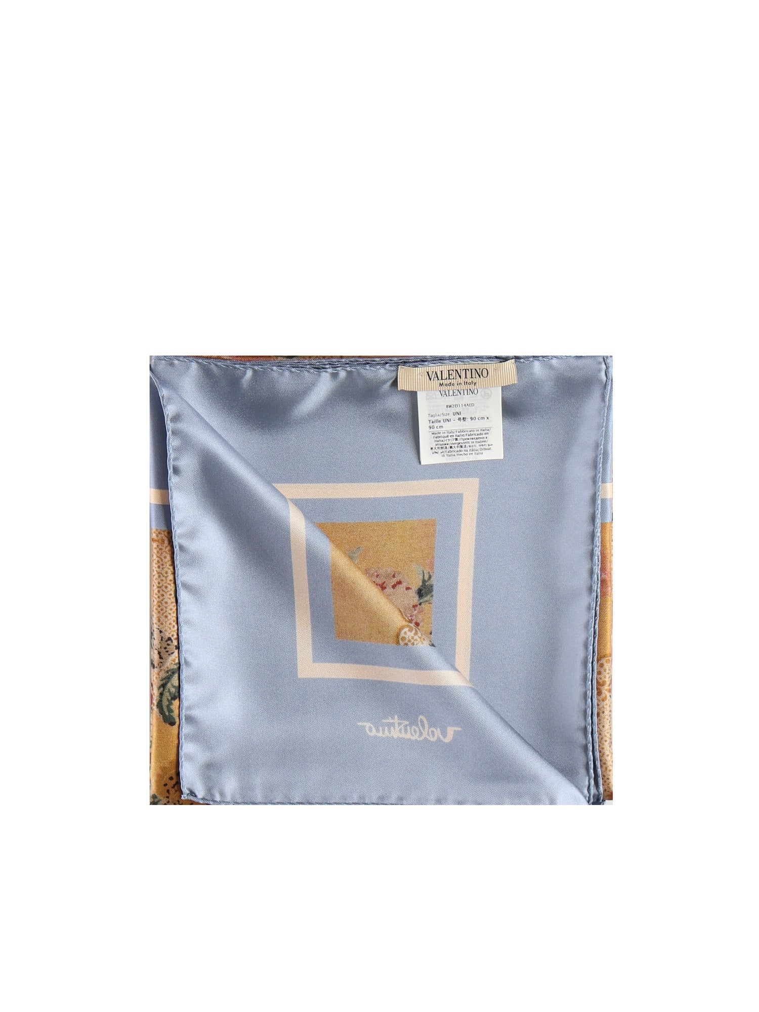 Foulard con stampa in seta 8W2EI114 AEDC7P VALENTINO GARAVANI 