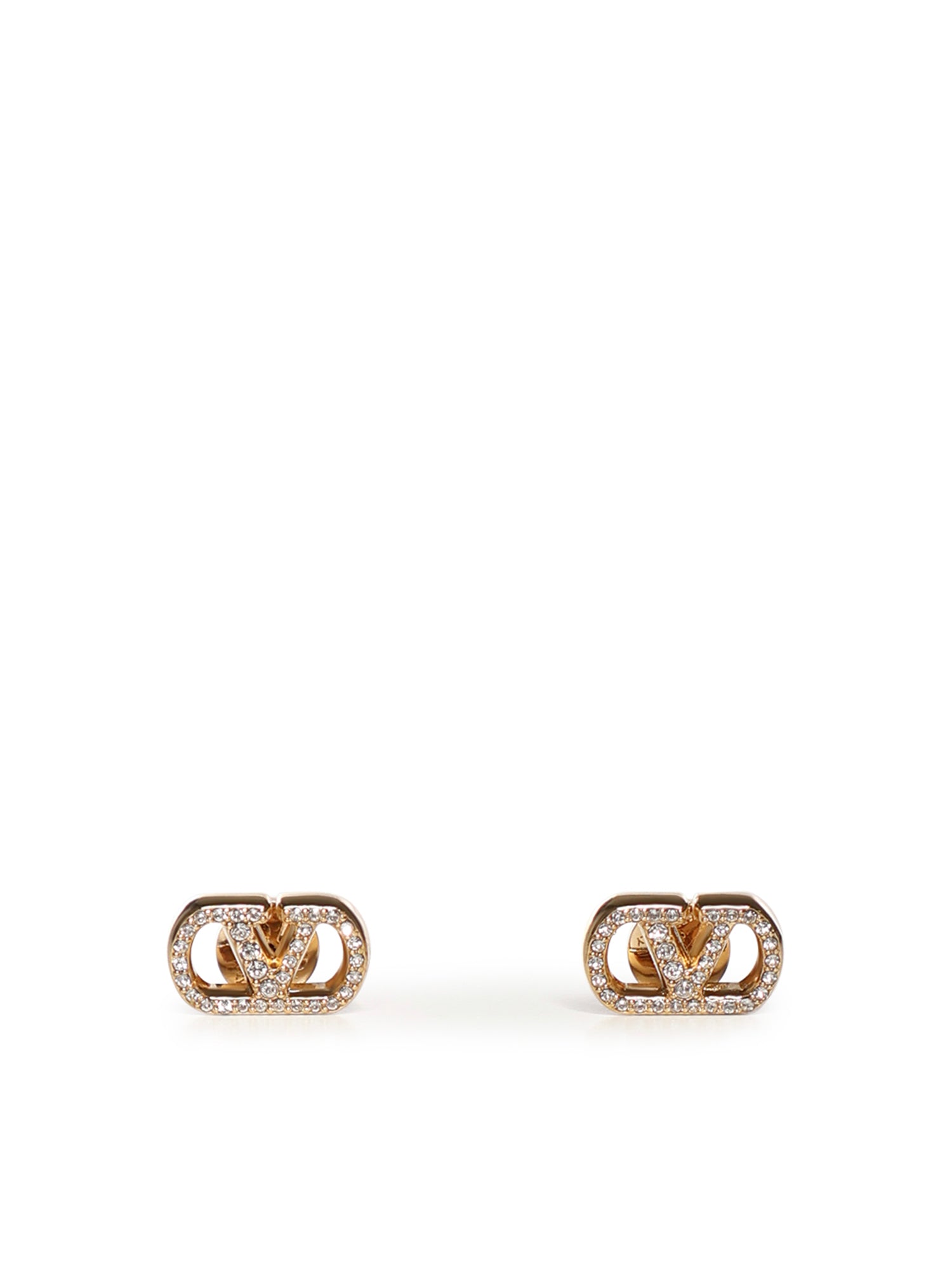 Orecchini in metallo e cristalli Swarovski® 8W2J0BV8 YCW9MN VALENTINO GARAVANI 