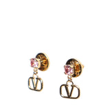 Orecchini VLogo Signature in metallo e cristalli Swarovski® 8W2J0H29 YCW0V3 VALENTINO GARAVANI 