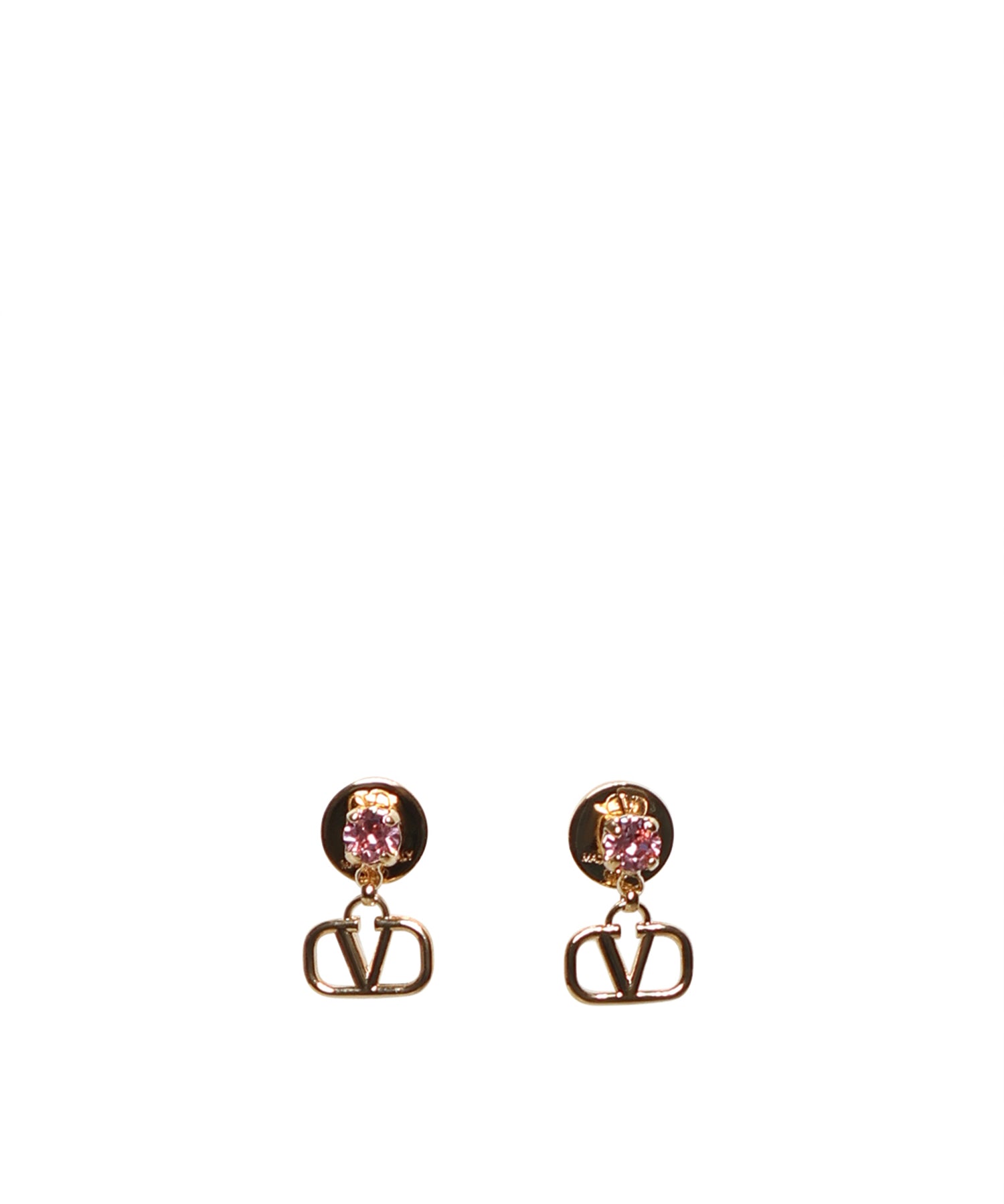 Orecchini VLogo Signature in metallo e cristalli Swarovski® 8W2J0H29 YCW0V3 VALENTINO GARAVANI 