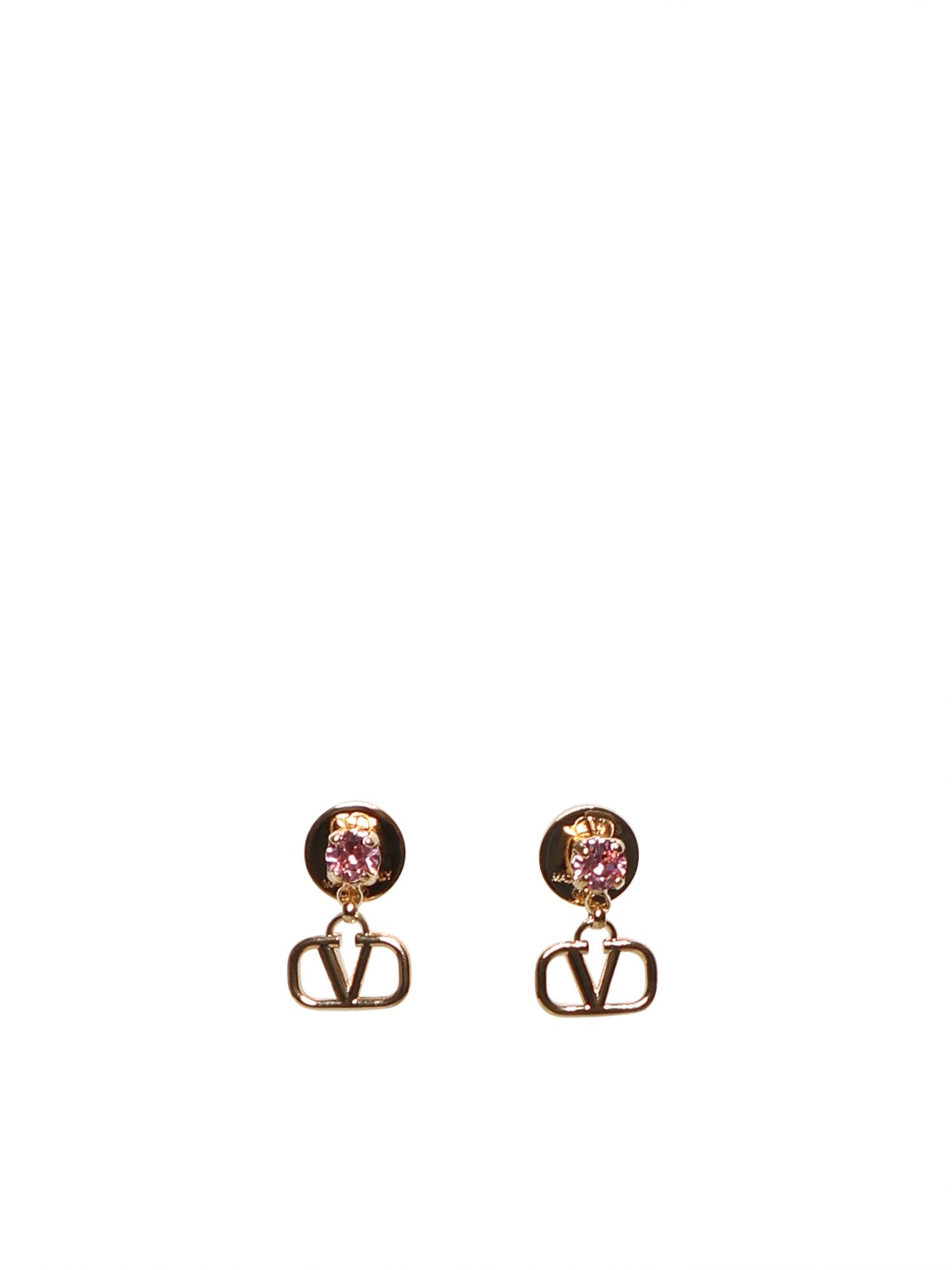 Orecchini VLogo Signature in metallo e cristalli Swarovski® 8W2J0H29 YCW0V3 VALENTINO GARAVANI 