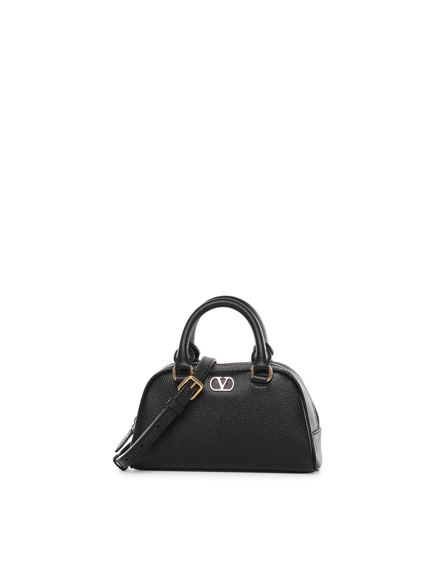 Mini bauletto Vlogo Signature in vitello 8W2P0AX7 SNP0NO VALENTINO GARAVANI 