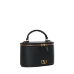 Mini Vanity Bag Vlogo Signature in vitello granato 8W0P0AX8 SNP0NO VALENTINO GARAVANI 