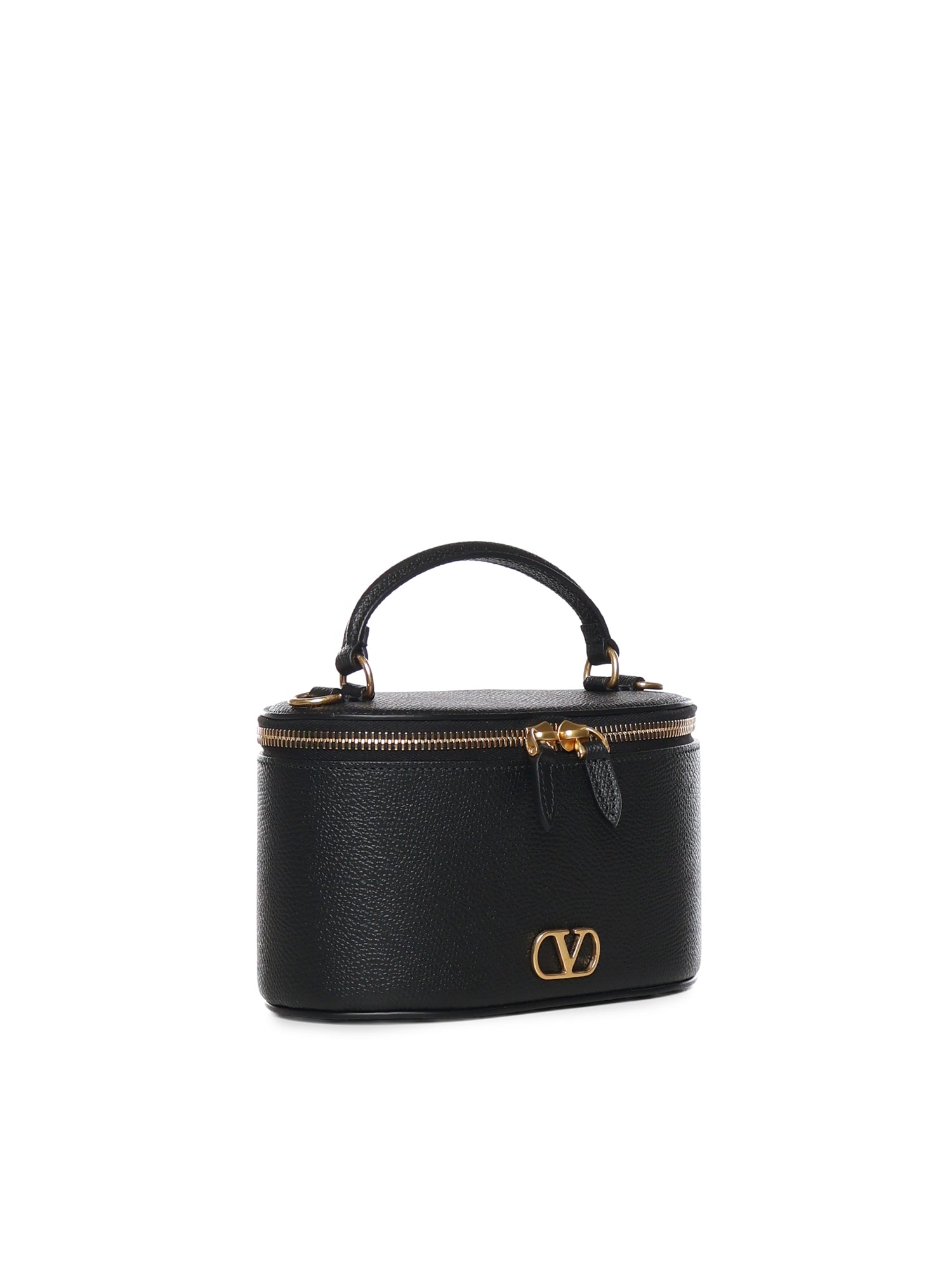 Mini Vanity Bag Vlogo Signature in vitello granato 8W0P0AX8 SNP0NO VALENTINO GARAVANI 