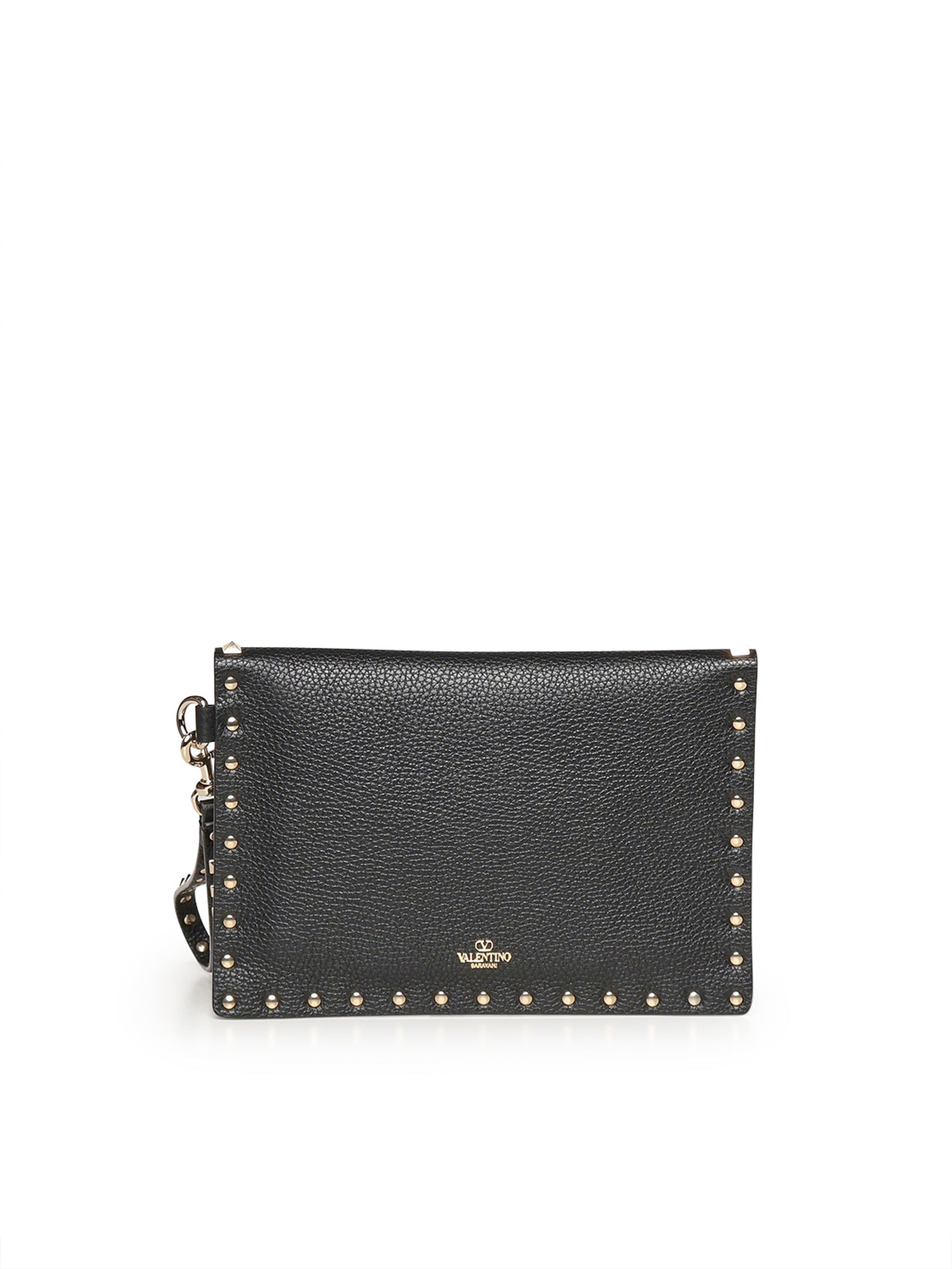 Pouch Rockstud in vitello granato 8W2P0P87 VSH0NO VALENTINO GARAVANI 