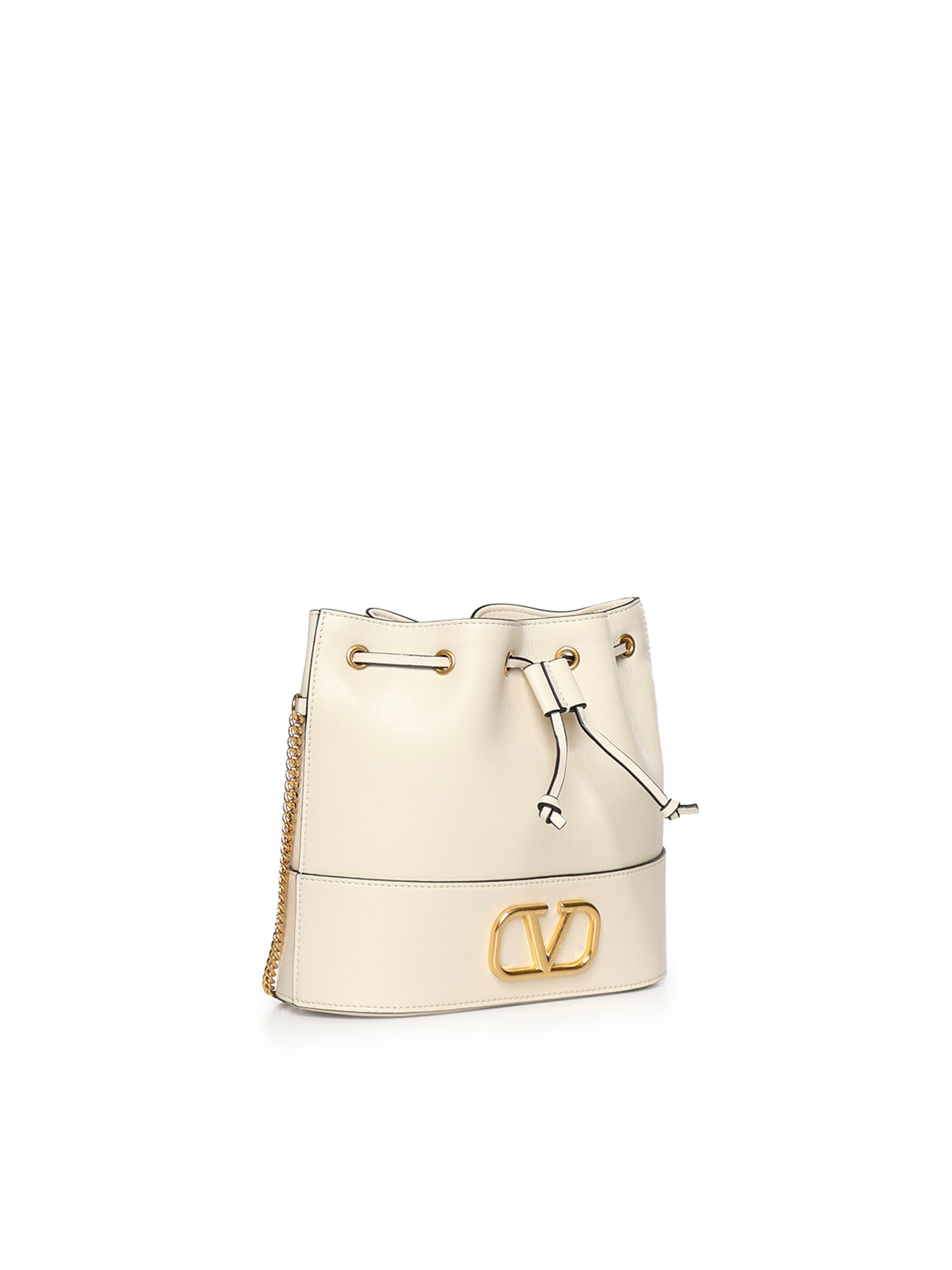 Mini bag a secchiello VLogo Signature in nappa 8W2P0T83 HPFI16 VALENTINO GARAVANI 