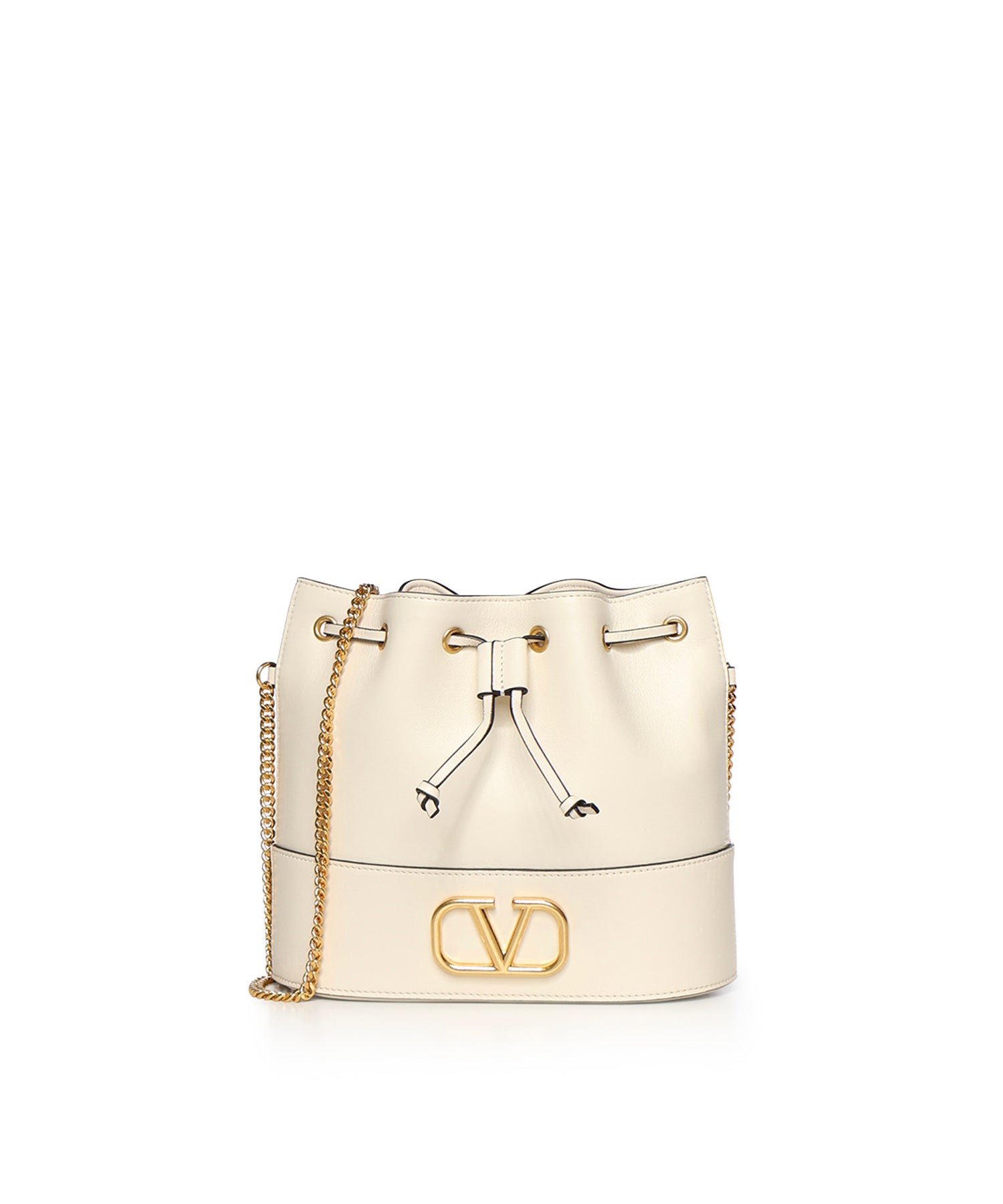 Mini bag a secchiello VLogo Signature in nappa 8W2P0T83 HPFI16 VALENTINO GARAVANI 