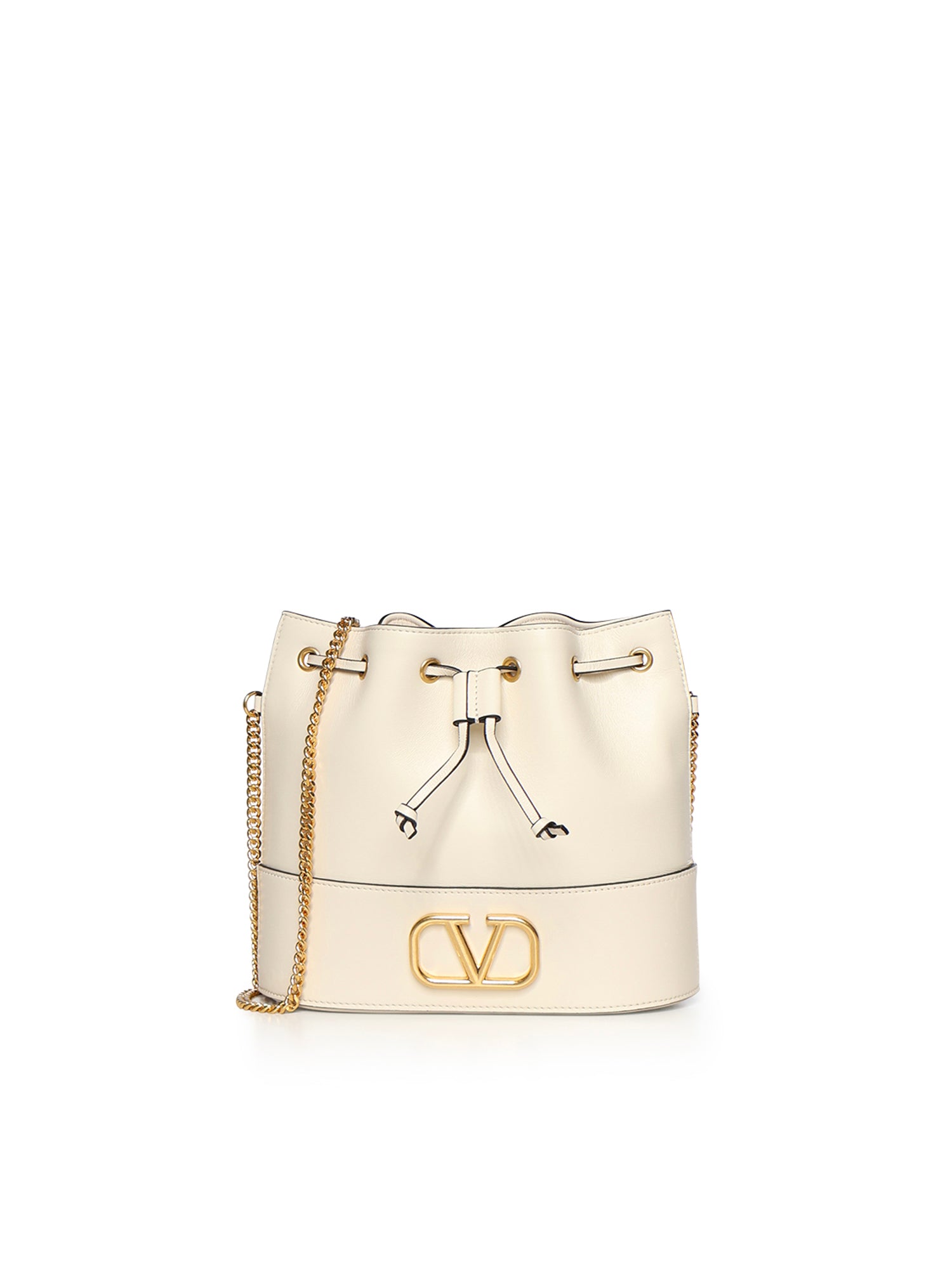 Mini bag a secchiello VLogo Signature in nappa 8W2P0T83 HPFI16 VALENTINO GARAVANI 