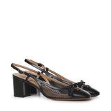 Décolleté slingback Valet Du Roi in rete e capretto 8W2S0MH9 PDY0NO VALENTINO GARAVANI 