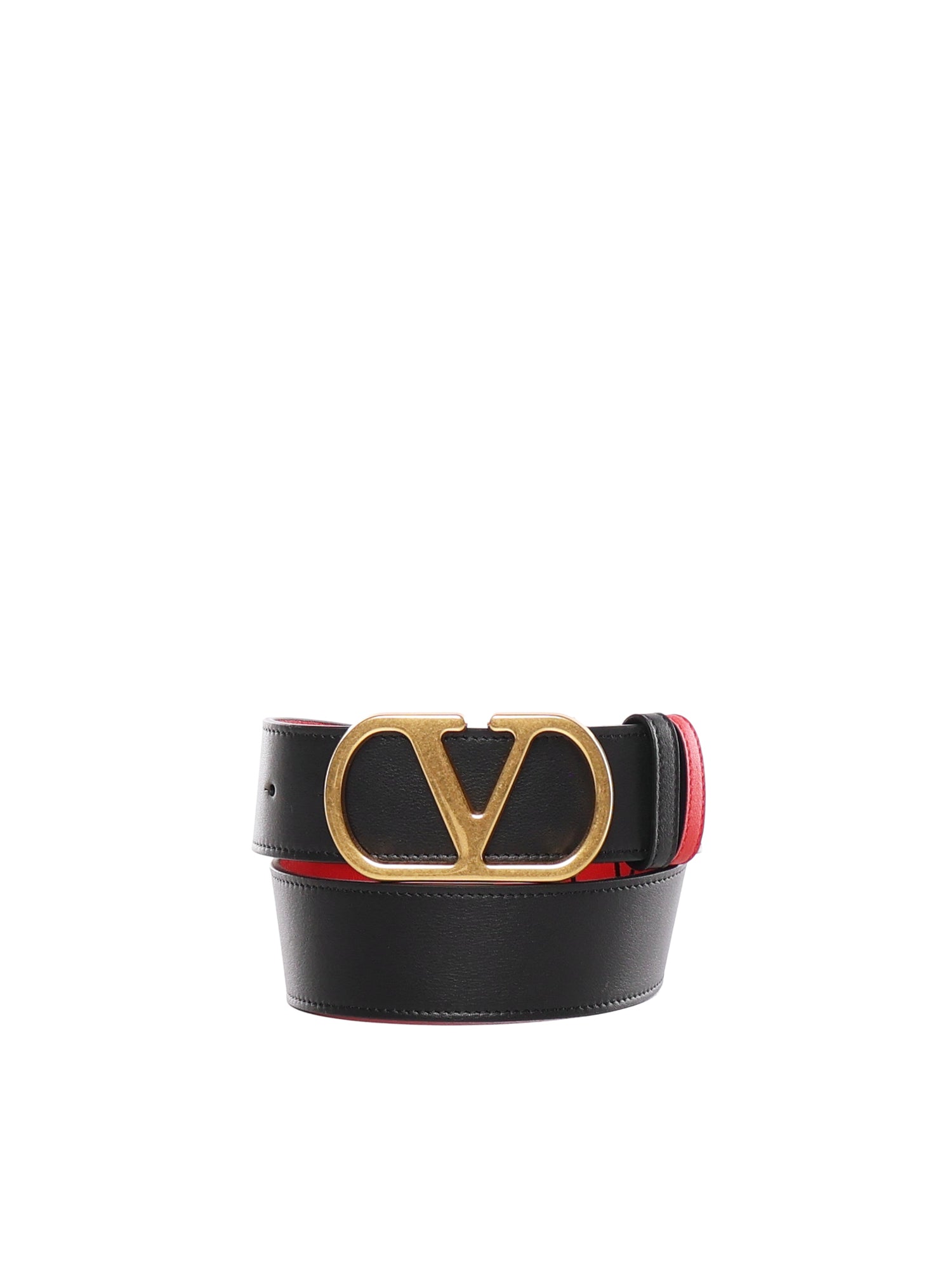 Cintura Vlogo Signature in vitello 8W2T0SQ4 IYR0SM VALENTINO GARAVANI 
