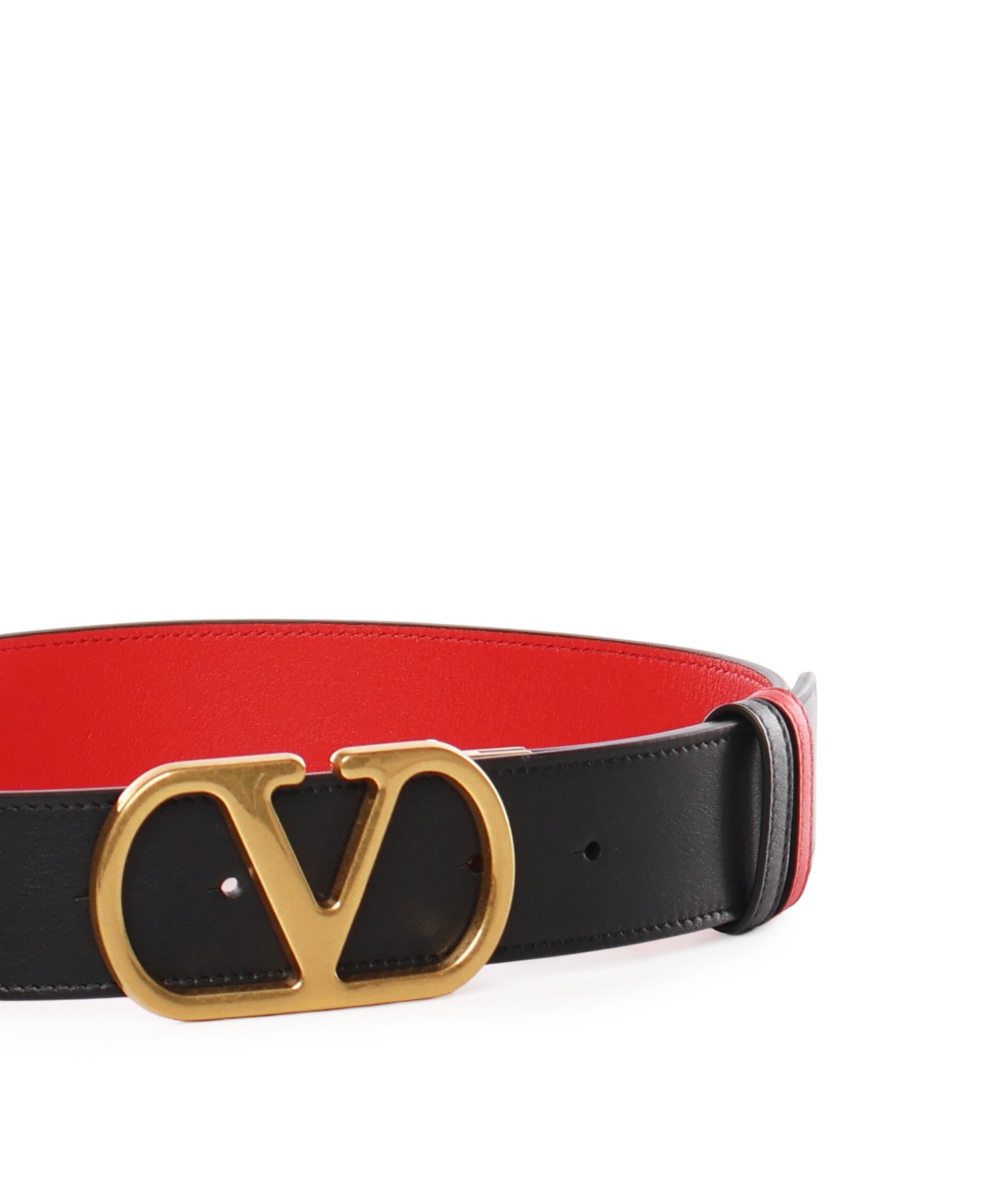 Cintura Vlogo Signature in vitello 8W2T0SQ4 IYR0SM VALENTINO GARAVANI 