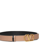 Cintura Reversibile VLogo Signature in vitello 8W2T0T15 ZFRLC8 VALENTINO GARAVANI 