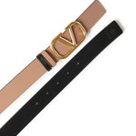 Cintura Reversibile VLogo Signature in vitello 8W2T0T15 ZFRLC8 VALENTINO GARAVANI 