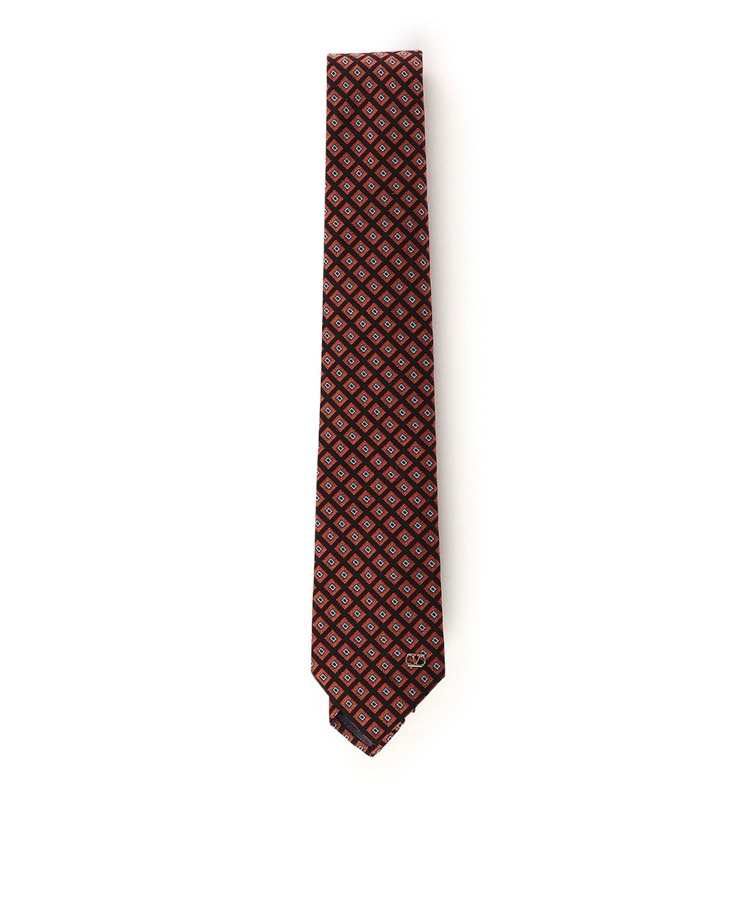 Cravatta in cotone jacquard con logo 8Y2EV194 ZPH9XE VALENTINO GARAVANI 
