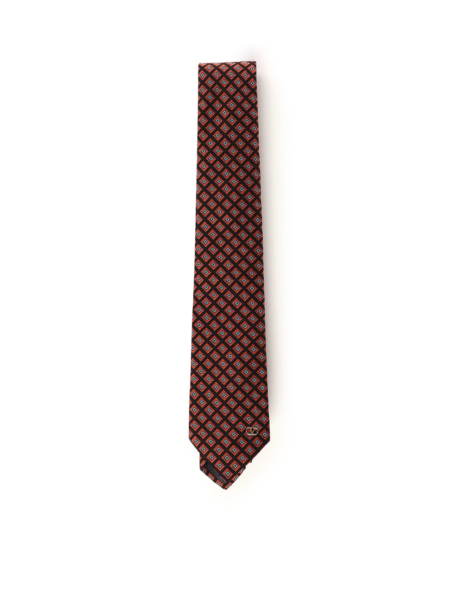 Cravatta in cotone jacquard con logo 8Y2EV194 ZPH9XE VALENTINO GARAVANI 